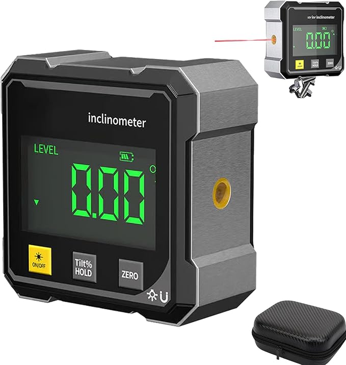 Medidor Digital de Ángulos Magnético