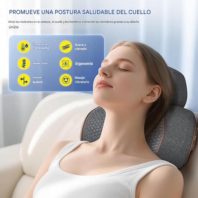 Almohada Masaje Cuello 3 en 1