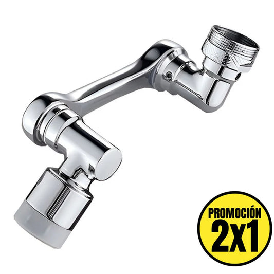 2X1 Extensor Giratorio 1080° de  LLave de Agua